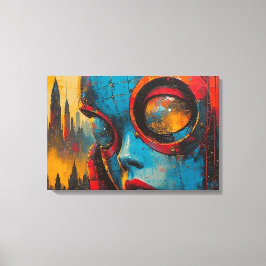 Vlucht naar Gisteren Canvas Afdruk (Voorkant)