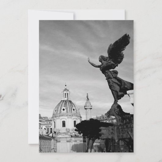 Vlucht naar Rome Kaart (Voorkant)