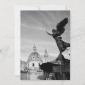 Vlucht naar Rome Kaart (Achterkant)