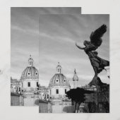 Vlucht naar Rome Kaart (Voorkant / Achterkant)