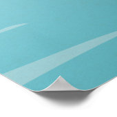  vlucht naar Sydney, Australische reisposter Poster (Hoek)