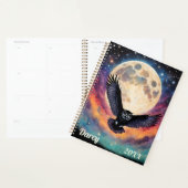 Vlucht onder een volle maan planner (Display)