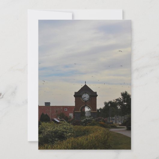 Vlucht over de Klokketoren Kaart (Voorkant)