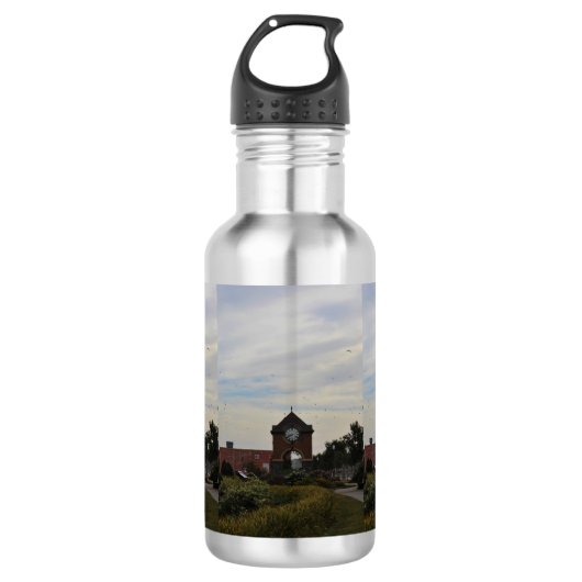 Vlucht over de Klokketoren Waterfles (Voorkant)