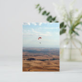 Vlucht over de paleis briefkaart (Staand voorkant)