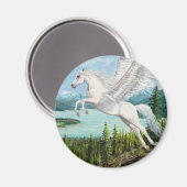 Vlucht Pegasus paard magneet nemen (Voorkant / Achterkant)