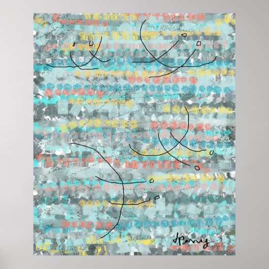 "VLUCHT" POSTER (Voorkant)