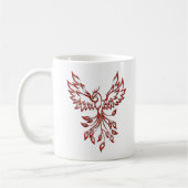 Vlucht van A Phoenix Koffiemok (Links)