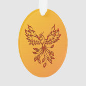 Vlucht van A Phoenix Ornament (achterkant)