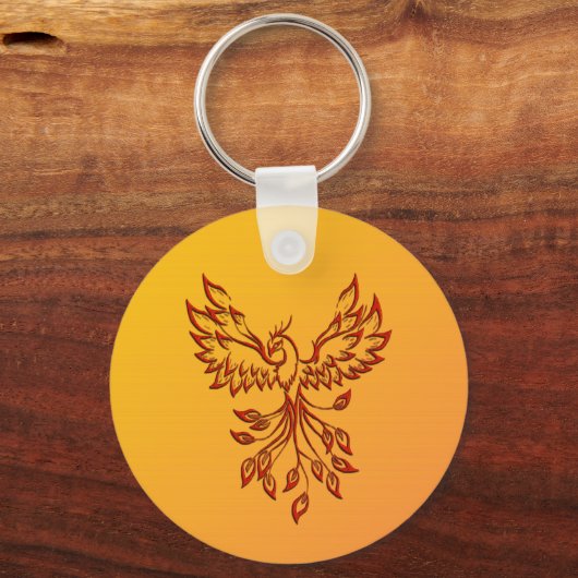 Vlucht van A Phoenix Sleutelhanger (Voorkant)