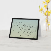 Vlucht van de Duiven Kaart (Gele Bloem)