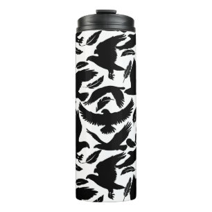 Vlucht van de Eagles black.w No BG Thermosbeker