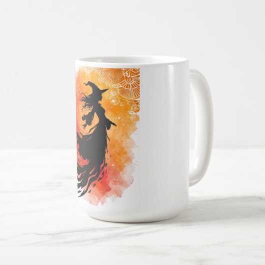 Vlucht van de Ember Shadow-No-tekst Koffiemok (Voorkant rechts)