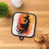 Vlucht van de Ember Shadow-No-tekst Pannenlap (Top down)