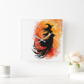 Vlucht van de Ember Shadow-No-tekst Vierkante Klok (Huis)