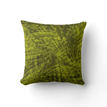 Vlucht van de groene rosella abstract kussen