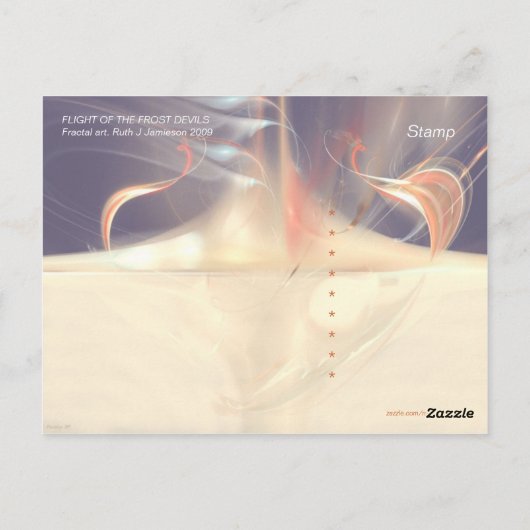 VLUCHT VAN DE GROOTSTE SCHIJVEN BRIEFKAART (Achterkant)