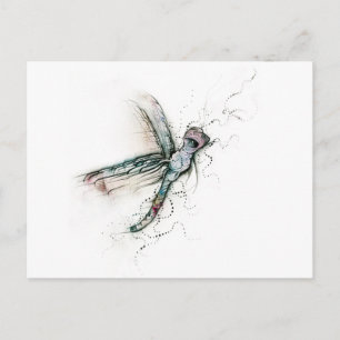 Vlucht van de libellen briefkaart