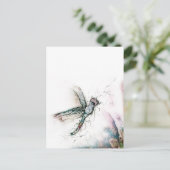 Vlucht van de libellen briefkaart (Staand voorkant)