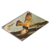 vlucht van de Merlin Falcon Notitieboek (Linkerzijde)