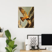vlucht van de Merlin Falcon Poster (Thuiskantoor)