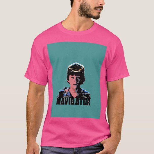 Vlucht van de navigator t-shirt (Voorkant)