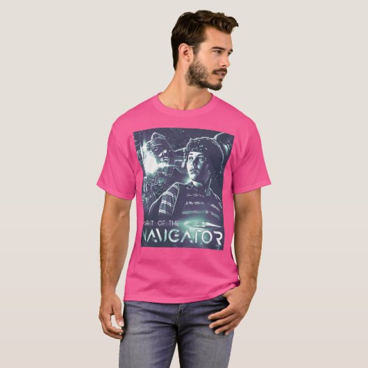 Vlucht van de navigator t-shirt (Voorkant volledig)