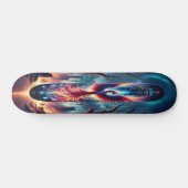 "Vlucht van de Phoenix: betoverde schemering Persoonlijk Skateboard (Horizontaal)