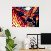 Vlucht van de Phoenix Poster (Thuiskantoor)