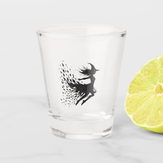 Vlucht van de Schaduw Shot Glas (Voorkant)