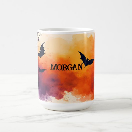 Vlucht van de vleermuizen koffiemok (Center)