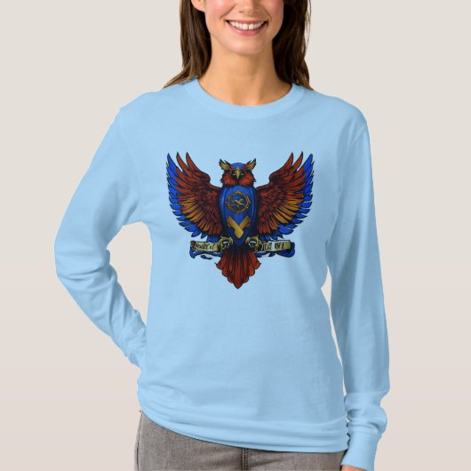 "Vlucht van de vrijheid: Birds Design T-shirt" T-shirt (Voorkant)