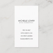 Vlucht van de wijnen van de variëteit in het glas visitekaartje (Achterkant)