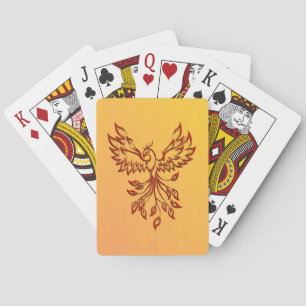 Vlucht van een Feniks Pokerkaarten