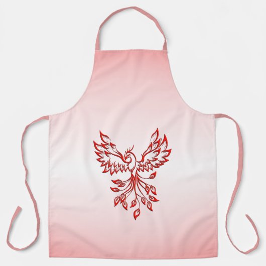 Vlucht van een Phoenix Red Schort (Voorkant)