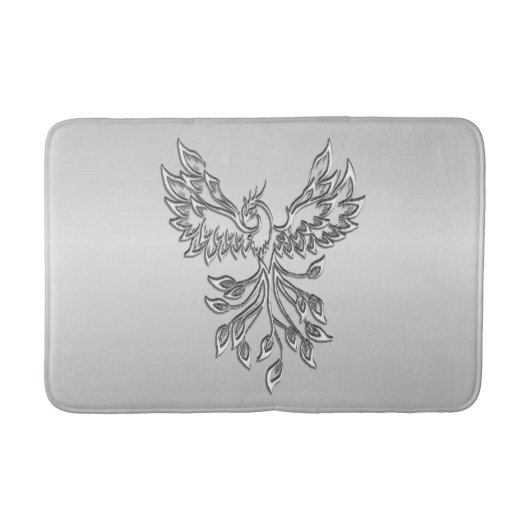 Vlucht van een Phoenix Silver Badmat (Voorkant)