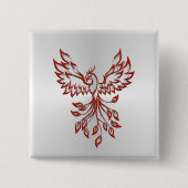 Vlucht van een Phoenix Silver Button (Voorkant)