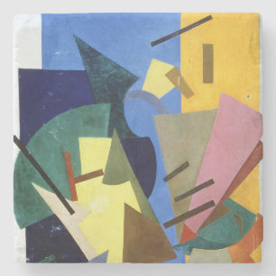 Vlucht van een vliegtuig, 1916 stenen onderzetter