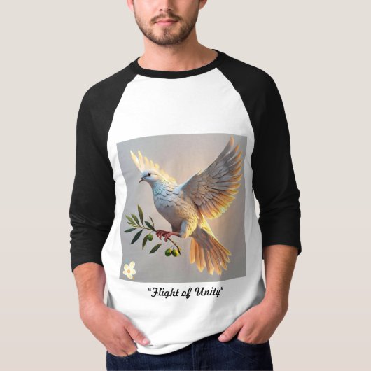"Vlucht van Eenheid" T-shirt (Voorkant)