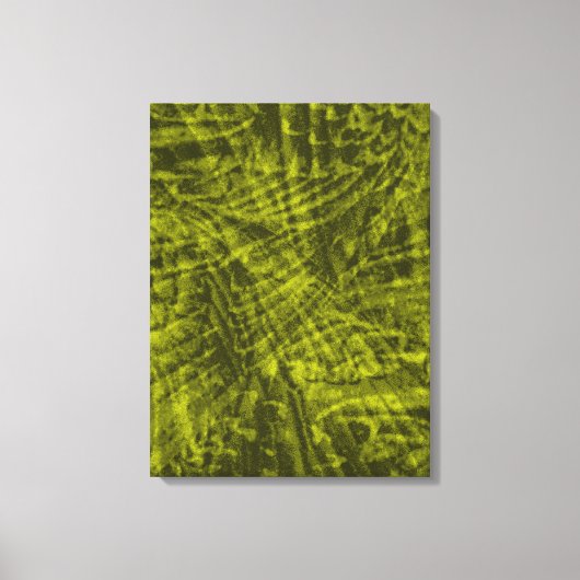 Vlucht van groene rosella abstract drieluik canvas afdruk (Voorkant)
