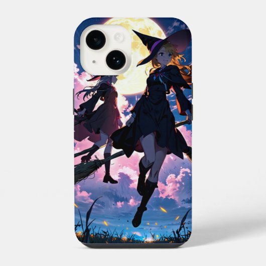 Vlucht van Heksen Zusters iPhone Hoesje (Achterkant)