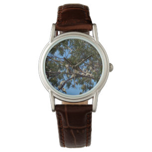Vlucht van het wild: witte Australische kaketoes Horloge