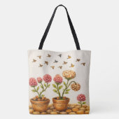 Vlucht van Hoop Tote Bag (Achterkant)