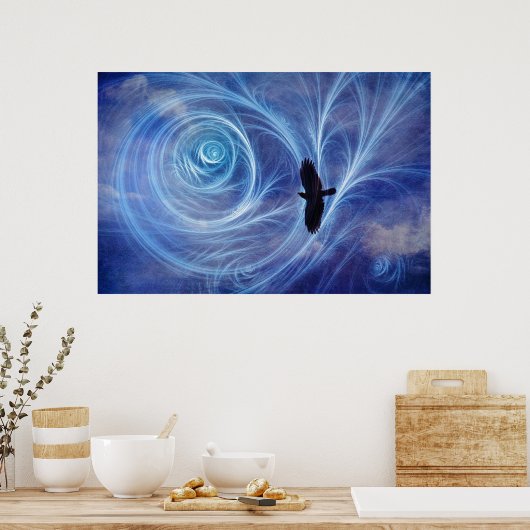 Vlucht van Icarus Poster (Keuken)