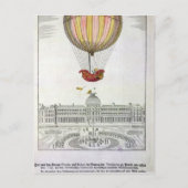 Vlucht van Jacques Charles en Nicholas Robert Briefkaart (Voorkant)