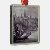 Vlucht van King James Metalen Ornament (Rechts)