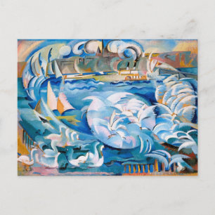 Vlucht van Meeuwen door Alice Bailly Briefkaart