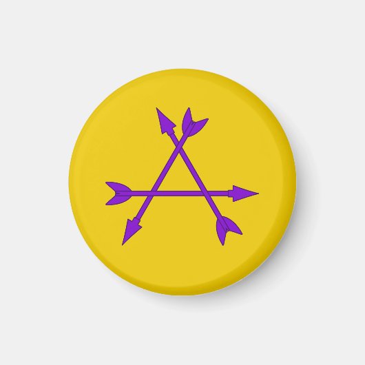 Vlucht van SCA Arrow Magneet (Voorkant)