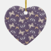 Vlucht van vlinders keramisch ornament (Voorkant)