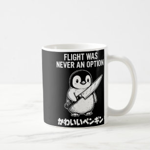 Vlucht was nooit een optie koffiemok